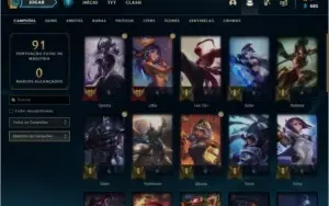 Conta League of Legends Diamond 1