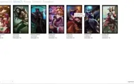 CONTA LOL LV14 COM 7 SKINS