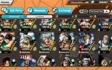 Conta One Piece Bounty Rush Rei Dos Piratas Roger lv100 Max