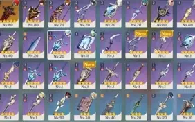 Conta com 6 personagens T5 e uma Arma T5