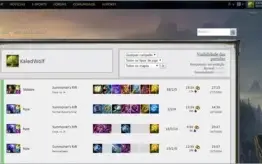 Contas League of Legends Gold com skin lendaria