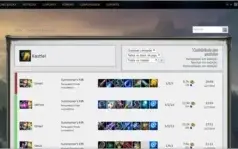 Contas League of Legends Gold com skin lendaria