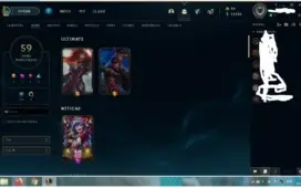 Conta de League of Legends lvl 180, Plat 4
