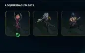 CONTA LOL GOLD II 83 SKINS 81 CAMPEÕES