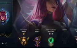 CONTA LOL GOLD II 83 SKINS 81 CAMPEÕES