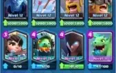 Conta Clash Royale Lv 13 | 24 Cartas Max | 25 Prontas p/ Max