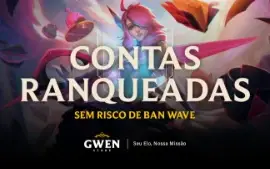Contas LoL Smurf: COM e SEM ELO - Full Acesso e Upadas à Mão