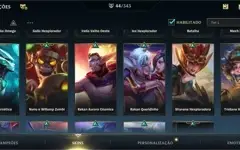 WILD RIFT CONTA BRASIL. NVL 40, DESDE O LANÇAMENTO. SKINS E+