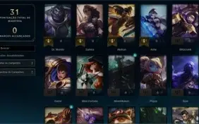 conta smurf diamante 4