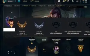Conta ouro 2 com 125 Champs e 83 Skins