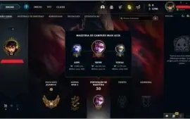 CONTA LOL EX - PLATINA 3 - 26 CHAMP - 3 SKINS