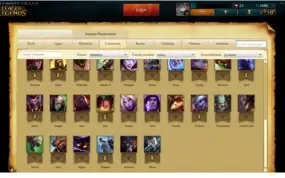 CONTA UNRANKED LV 28 / 46 CAMPEÕES / 4 SKINS