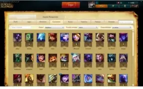 CONTA UNRANKED LV 28 / 46 CAMPEÕES / 4 SKINS