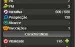 Conta Servidor BRUTAS (touch) XELOR / PANDA lvl 200