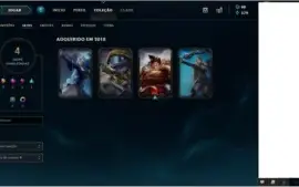 CONTA LVL 30 PRATA 1 COM 12 WINS