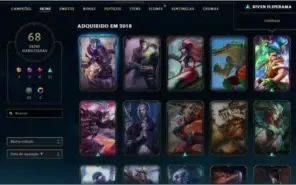 Conta Platina 5 gold na s6 platina na s7 e platina 5 s8
