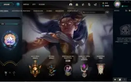 CONTA LOL GOLD 2 - 51% WINRATE - 90 CHAMP - 59 SKINS