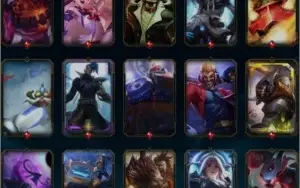 CONTA COLECIONADOR LEAGUE OF LEGENDS