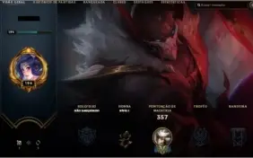 CONTA DE LOL UNRANKED