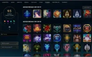 CONTA DE LOL UNRANKED