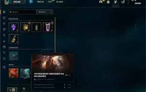 Conta ouro 4 com 22 Champs e 1 Skins + 3 Fragmentos