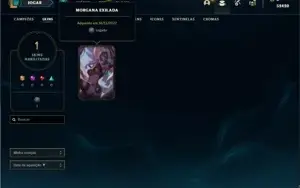Conta ouro 4 com 22 Champs e 1 Skins + 3 Fragmentos