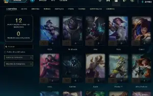 Conta PLATINA 4 - Win 65% - LOL (league of legends) ELOMOON
