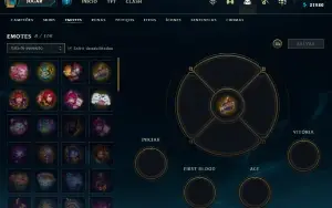 Conta PLATINA 4 - Win 65% - LOL (league of legends) ELOMOON