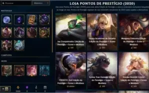 Conta com várias míticas