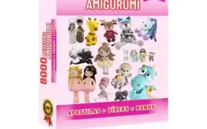Pack 8000 Receitas Amigurumi 2025 + Apostilas + Vídeos