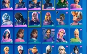 Conta Fortnite 101 Skins