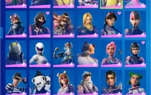 Conta Fortnite 101 Skins