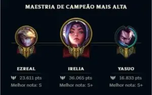 CONTA OURO 3 LVL 43 MENOR PREÇO