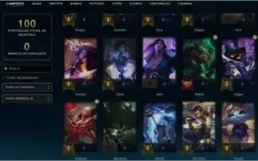 CONTA GRÃO-MESTRE NO LOL SEM E-MAIL VERIFICADO
