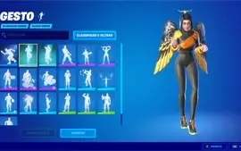 Conta com muitas skins, 1200 vbucks e passe ja comprado
