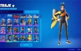 Conta com muitas skins, 1200 vbucks e passe ja comprado