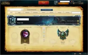 Conta League of Legends Borda de Diamante