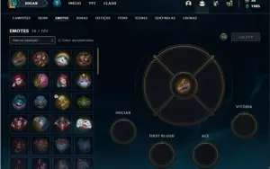 Conta Diamante 2 com 75 PDL, 30 Champs e 4 Skins + 3 Fragmen