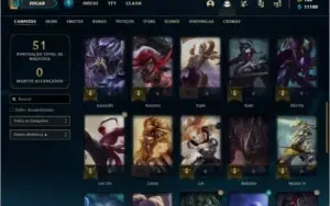 CONTA D1 LOL