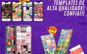 Mega Pack Templantes Editaveis Canva + 30000 Imagens PNG