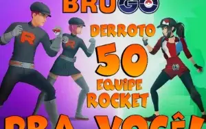 Derroto 50 Equipe Rocket pra você!