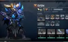 Conta de dota 2 com itens do ultimo passe