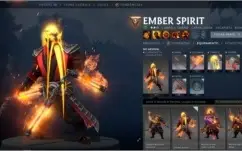 Conta de dota 2 com itens do ultimo passe