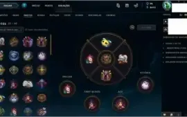 Conta League of legends, Plat 3 45Skins 91 Campeoes