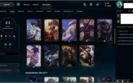 Conta League of legends, Plat 3 45Skins 91 Campeoes