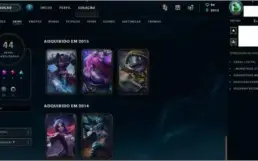 Conta League of legends, Plat 3 45Skins 91 Campeoes