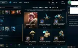 Conta League of legends, Plat 3 45Skins 91 Campeoes