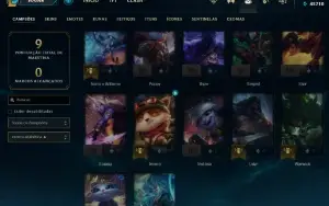 Conta FERRO 4 - LOL (league of legends) ELOMOON