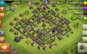 clash of clans cv 9