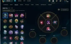 Conta de LOL | Diamond 4 | 61 SKINS | 1 UTT 1 MIT 5 LENDA|